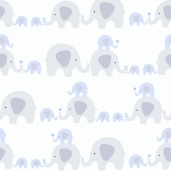 A.S. Creation | Little Love | 381131 | Vliestapete | Tiere | 0.53 x 10.05 m | Grau | Blau | Weiß A.S. Creation | Little Love | 381131 | Vliestapete | Tiere | 0.53 x 10.05 m | Grau | Blau | Weiß