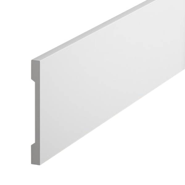 PROVISTON | Sockelleiste "NE013" | 10 x 100 x 2000 mm | Weiß | Fußleiste | Wohndeko | Hochwertig PROVISTON | Sockelleiste "NE013" | 10 x 100 x 2000 mm | Weiß | Fußleiste | Wohndeko | Hochwertig