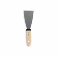 PROVISTON | Spachtel 60 mm | Malerspachtel Holzgriff Edelstahl-Blatt