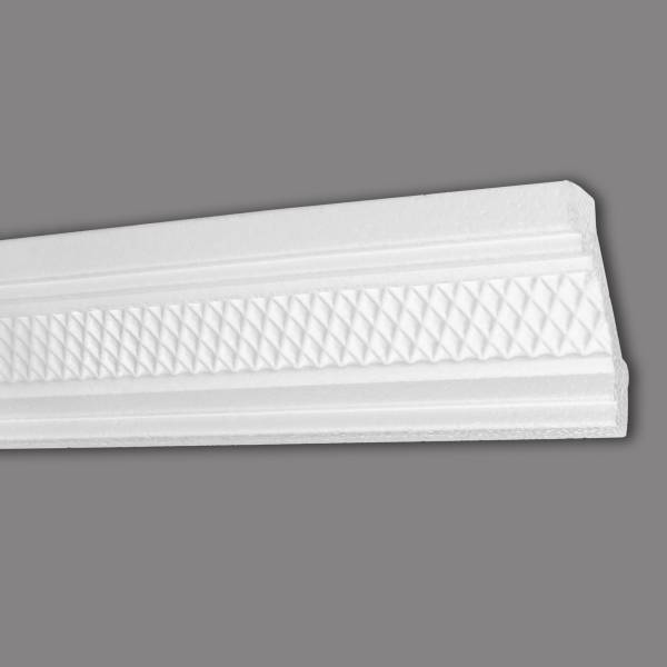 Marbet | Stuckleiste "B-3" | Styropor Deckenleiste | 46 x 46 x 2000 mm | Polystyrol Leiste | Weiß Marbet | Stuckleiste "B-3" | Styropor Deckenleiste | 46 x 46 x 2000 mm | Polystyrol Leiste | Weiß