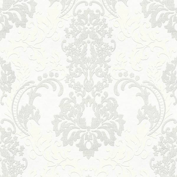 A.S. Creation | Neue Bude 2.0 | 361661 | Vliestapete | Barock | 0.53 x 10.05 m | Weiß A.S. Creation | Neue Bude 2.0 | 361661 | Vliestapete | Barock | 0.53 x 10.05 m | Weiß