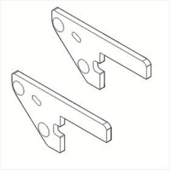Endkappen, Aluminiumprofil Endkappen, Aluminiumprofil