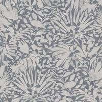 A.S. Creation | The BOS | 388314 | Vliestapete | Blumenoptik | 0.53 x 10.05 m | Grau