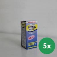 Sparpaket 5 x Spezialkleister | Kleister für Tapeten mit Papierträger | je 200 Gramm