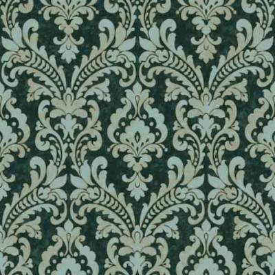 DesignID VERDE 2|VD219174|Vlies Barock Tapete| 0.53 m x 10.05 m|Grün