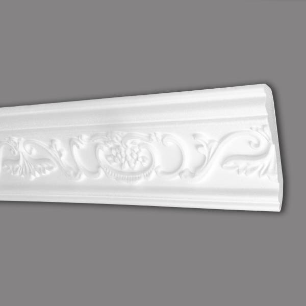 Marbet | Stuckleiste "B-26" | Styropor Deckenleiste | 53 x 88 x 2000 mm | Polystyrol Leiste | Weiß Marbet | Stuckleiste "B-26" | Styropor Deckenleiste | 53 x 88 x 2000 mm | Polystyrol Leiste | Weiß