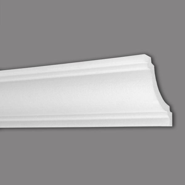 Wiesemann | Stuckleiste Paris 33 | Polystyrol | 70 x 70 x 2000 mm | Deckenleiste | Weiß Wiesemann | Stuckleiste Paris 33 | Polystyrol | 70 x 70 x 2000 mm | Deckenleiste | Weiß