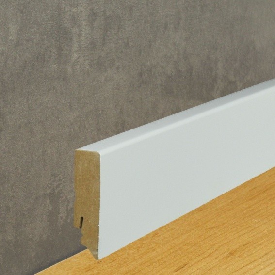 Eiche beige Endkappen und Ecken für MDF-Sockelleisten 40x20 mm 