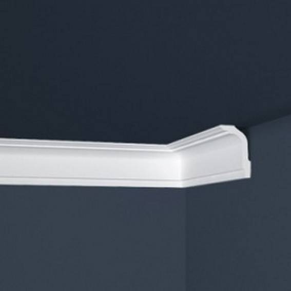 Marbet | Innenwinkel "Marbet E35" | Polystyrol | 45 x 67 x 200 mm | Weiß | Stuckleisten Ecke Marbet | Innenwinkel "Marbet E35" | Polystyrol | 45 x 67 x 200 mm | Weiß | Stuckleisten Ecke