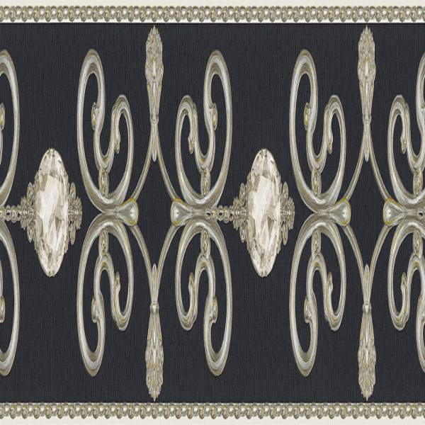 A.S. Creation | Only Borders 10 | 367271 | Papiertapete | Barock | 0.15 x 5 m | Schwarz A.S. Creation | Only Borders 10 | 367271 | Papiertapete | Barock | 0.15 x 5 m | Schwarz