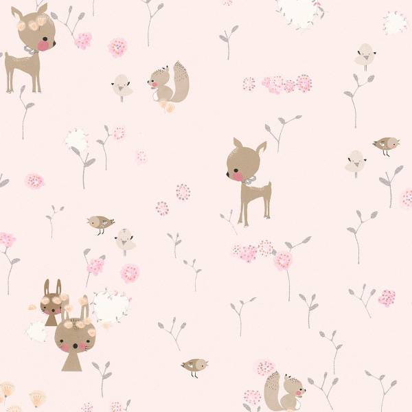 A.S. Creation | Boys & Girls 6 | 369883 | Papiertapete | Tiermuster | 0.53 x 10.05 m | Rosa A.S. Creation | Boys & Girls 6 | 369883 | Papiertapete | Tiermuster | 0.53 x 10.05 m | Rosa