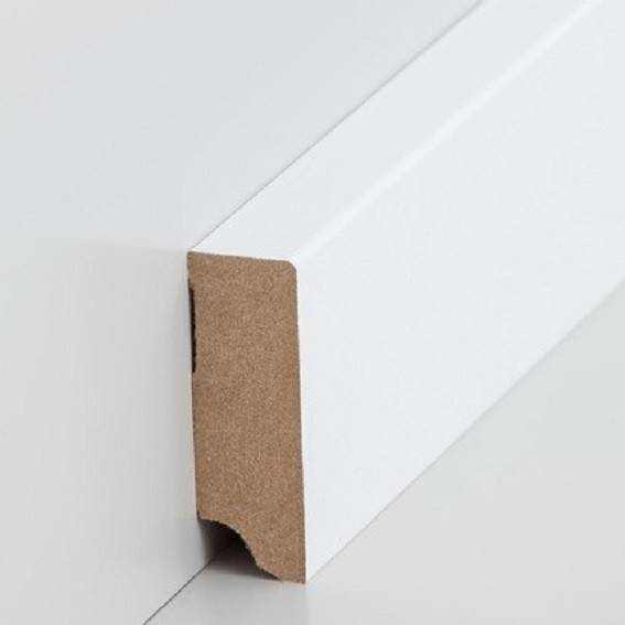 Südbrock | Sockelleiste "Brühl" | 721.1958 | MDF | 19 x 58 x 2500 mm | Weiß | Fußleiste Südbrock | Sockelleiste "Brühl" | 721.1958 | MDF | 19 x 58 x 2500 mm | Weiß | Fußleiste