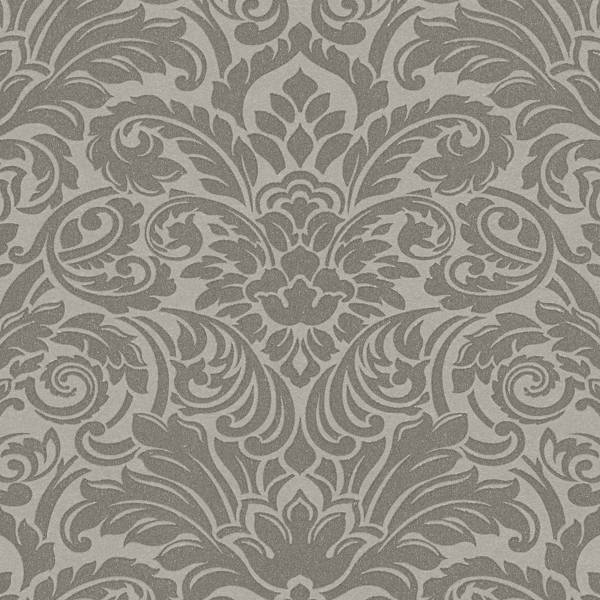 A.S. Creation | Luxury wallpaper | 305453 | Vliestapete | Barock | 0.53 x 10.05 m | Grau