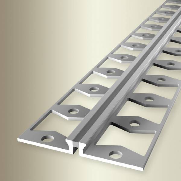 Küberit | Dehnungsfugen- & Fliesenprofile | 48 x 2500 mm | Einfasshöhe 3 - 6 mm | Alu eloxiert Küberit | Dehnungsfugen- & Fliesenprofile | 48 x 2500 mm | Einfasshöhe 3 - 6 mm | Alu eloxiert