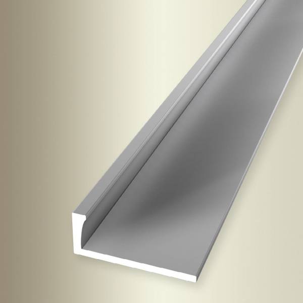 Küberit | Einfass- & Abschlussprofile | Höhe 7.5 mm | Breite 22.5 mm | L 2500 mm | Einfasshöhe 6 mm Küberit | Einfass- & Abschlussprofile | Höhe 7.5 mm | Breite 22.5 mm | L 2500 mm | Einfasshöhe 6 mm