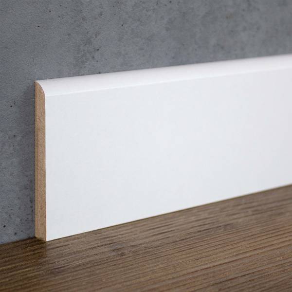 Kosche | Sockelleiste | MDF Fußleiste | 10 x 70 x 2000 mm | Weiß | 76722 | Schlicht | Klassisch Kosche | Sockelleiste | MDF Fußleiste | 10 x 70 x 2000 mm | Weiß | 76722 | Schlicht | Klassisch