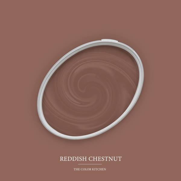 Wandfarbe Rot matt | The Color Kitchen Reddish Chestnut | Exklusive Innendispersion Hohe Deckkraft Wandfarbe Rot matt | The Color Kitchen Reddish Chestnut | Exklusive Innendispersion Hohe Deckkraft