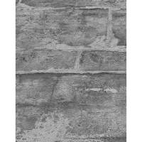 Erismann | Fashion for Walls 3 | 31022215 | Vliestapete | Steinoptik | 0.53 x 10.05 m | Schwarz