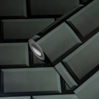 A.S. Creation | MY HOME. MY SPA. | 383571 | Vliestapete | Steinoptik | 0.53 x 10.05 m | Schwarz