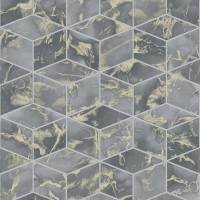 A.S. Creation | Metropolitan Stories 2 | 378634 | Vliestapete | 3D Optik | 0.53 x 10.05 m | Grau