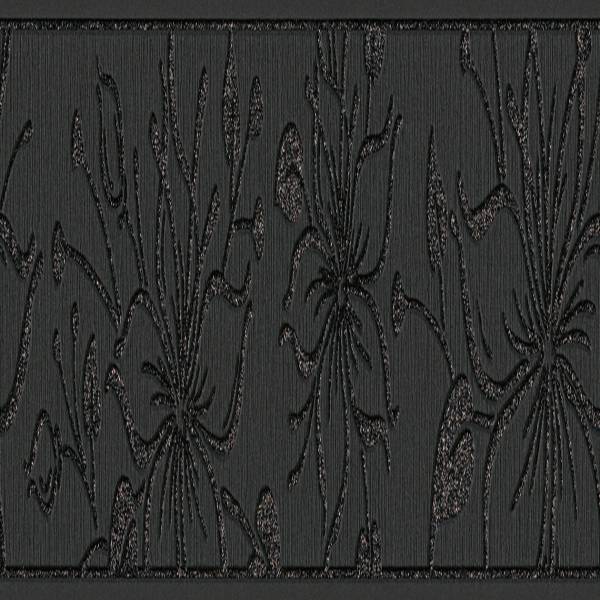 A.S. Creation | Only Borders 10 | 346612 | Papiertapete | Blumenoptik | 0.13 x 5 m | Schwarz A.S. Creation | Only Borders 10 | 346612 | Papiertapete | Blumenoptik | 0.13 x 5 m | Schwarz
