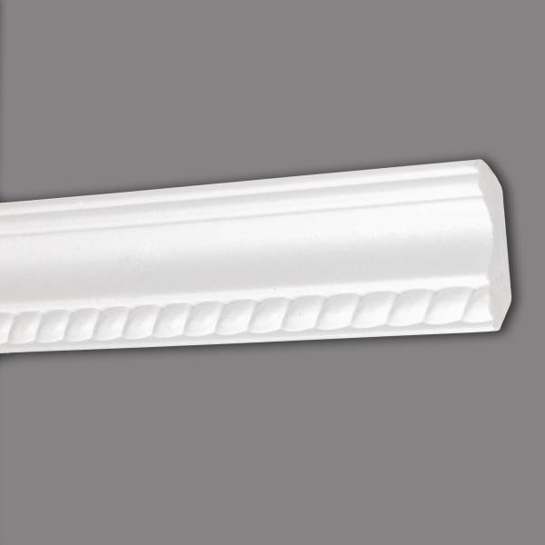 Marbet | Stuckleiste "B-1" | Styropor Deckenleiste | 32 x 32 x 2000 mm | Polystyrol Leiste | Weiß Marbet | Stuckleiste "B-1" | Styropor Deckenleiste | 32 x 32 x 2000 mm | Polystyrol Leiste | Weiß