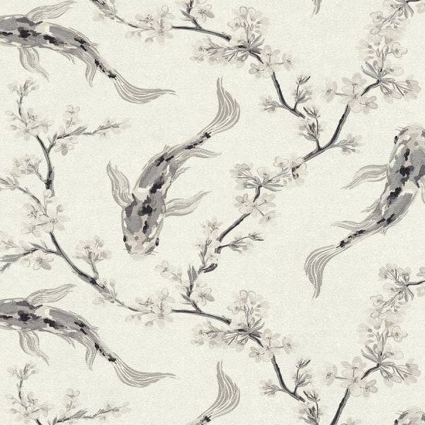 A.S. Creation | Asian Fusion | 374622 | Vliestapete | Naturoptik | 0.53 x 10.05 m | Weiß A.S. Creation | Asian Fusion | 374622 | Vliestapete | Naturoptik | 0.53 x 10.05 m | Weiß