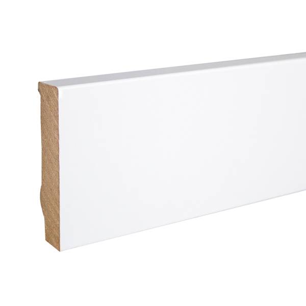 Südbrock Sockelleiste "Cuxhaven" 721.1670 MDF 16 x 70 x 2500 mm Weiß Eckig Südbrock Sockelleiste "Cuxhaven" 721.1670 MDF 16 x 70 x 2500 mm Weiß Eckig