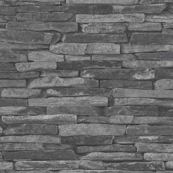 A.S. Creation | Wood'n Stone | 914224 | Vliestapete | Steinoptik | 0.53 x 10.05 m | Grau A.S. Creation | Wood'n Stone | 914224 | Vliestapete | Steinoptik | 0.53 x 10.05 m | Grau