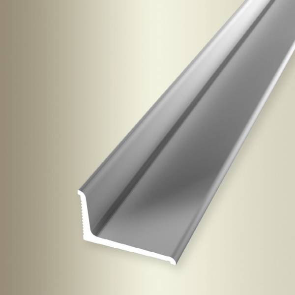 Küberit | Einfass- & Abschlussprofile | Höhe 12 mm | Breite 18 mm | Länge 2700 mm | Alu eloxiert Küberit | Einfass- & Abschlussprofile | Höhe 12 mm | Breite 18 mm | Länge 2700 mm | Alu eloxiert