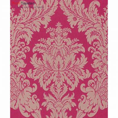 Rasch Textil Cassata | 077239 | Vliestapete Muster & Motive | 0.53 m x 10.05 m | Rot