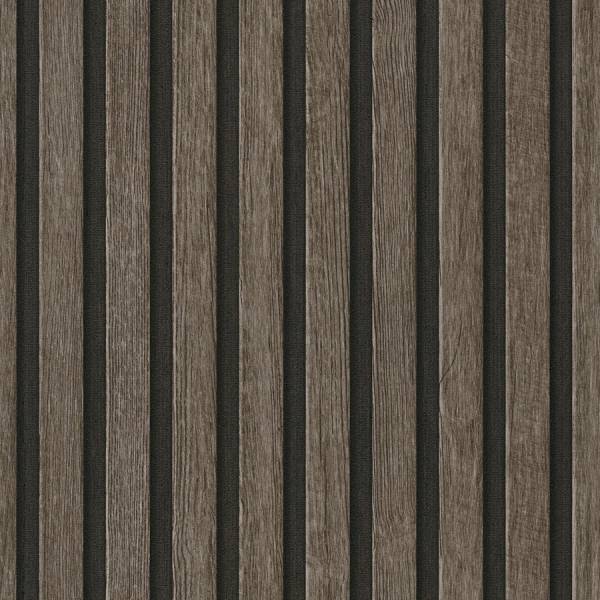 A.S. Creation | Holzpaneele | Lamellen | 391093 | Vliestapete | Streifen | 0.53 x 10.05 m | Schwarz A.S. Creation | Holzpaneele | Lamellen | 391093 | Vliestapete | Streifen | 0.53 x 10.05 m | Schwarz