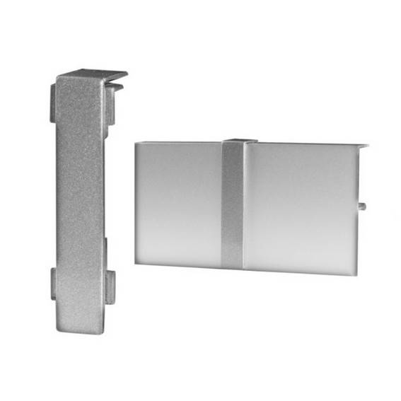Klick Verbinder für Fußleisten / Sockelleisten 6 x 15 (Aluminium silber eloxiert) Klick Verbinder für Fußleisten / Sockelleisten 6 x 15 (Aluminium silber eloxiert)