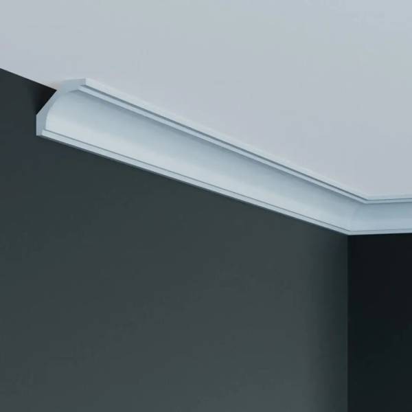 Elite Decor | Stuckleiste P930 | Polyurethan | 60 x 60 x 2000 mm | Styropor Deckenleiste | Weiß Elite Decor | Stuckleiste P930 | Polyurethan | 60 x 60 x 2000 mm | Styropor Deckenleiste | Weiß