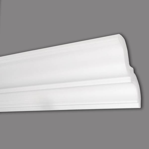 Marbet | Stuckleiste "E-20" | Styropor Deckenleiste | 60 x 65 x 2000 mm | Polystyrol Leiste | Weiß Marbet | Stuckleiste "E-20" | Styropor Deckenleiste | 60 x 65 x 2000 mm | Polystyrol Leiste | Weiß