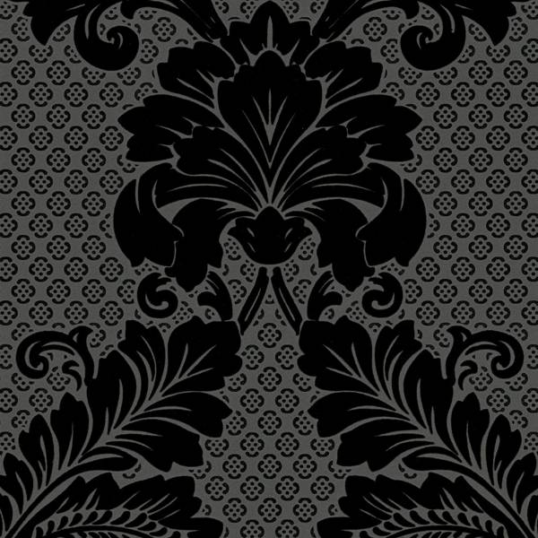 A.S. Creation | Luxury wallpaper | 305445 | Vliestapete | Barock | 0.53 x 10.05 m | Schwarz