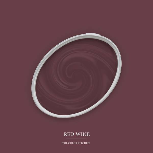 Wandfarbe Rot matt | The Color Kitchen Red Wine | Exklusive Innendispersion Hohe Farbintensität Wandfarbe Rot matt | The Color Kitchen Red Wine | Exklusive Innendispersion Hohe Farbintensität