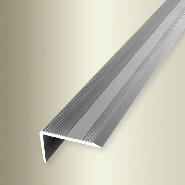 Küberit Treppenkanten- & Winkelprofile H 20 mm B 30 mm L 2500 mm Aluminium eloxiert Küberit Treppenkanten- & Winkelprofile H 20 mm B 30 mm L 2500 mm Aluminium eloxiert