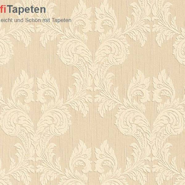 A.S. Creation | Tessuto | 956302 | Vliestapete | Barock | 0.53 x 10.05 m | Beige