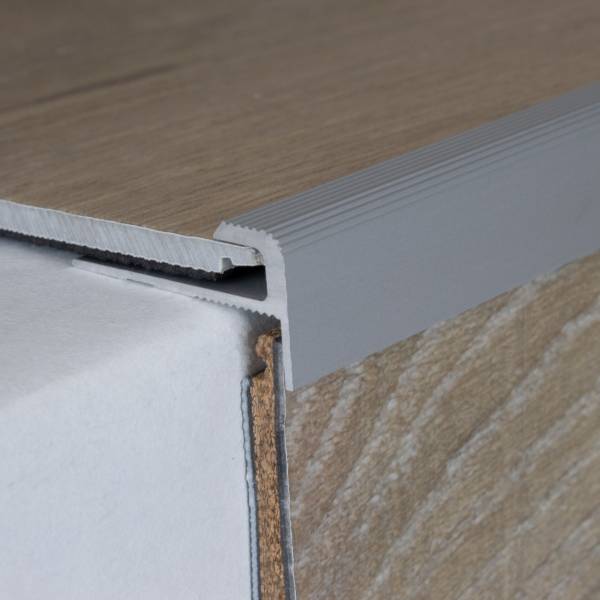 PROVISTON Abschlussprofil Höhe 12 mm Breite 28 mm Einfasshöhe 5 mm Einfassprofil Aluminium PROVISTON Abschlussprofil Höhe 12 mm Breite 28 mm Einfasshöhe 5 mm Einfassprofil Aluminium