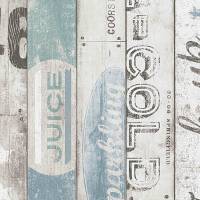 A.S. Creation | Boys & Girls 6 | 959503 | Papiertapete | Holzoptik | 0.53 x 10.05 m | Grau