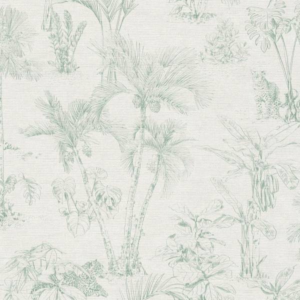 A.S. Creation | Cuba | 380212 | Vliestapete | Botanisch | 0.53 x 10.05 m | Grau | Grün A.S. Creation | Cuba | 380212 | Vliestapete | Botanisch | 0.53 x 10.05 m | Grau | Grün