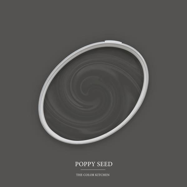 Wandfarbe Grau matt | The Color Kitchen Poppy Seed | Exklusive Innendispersion Hohe Farbintensität Wandfarbe Grau matt | The Color Kitchen Poppy Seed | Exklusive Innendispersion Hohe Farbintensität