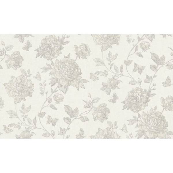Erismann | Vintage | 633531 | Vliestapete | Vintage | Retro | 0.53 x 10.05 m | Grau