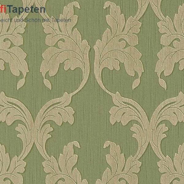 A.S. Creation | Tessuto | 956284 | Vliestapete | Barock | 0.53 x 10.05 m | Grün A.S. Creation | Tessuto | 956284 | Vliestapete | Barock | 0.53 x 10.05 m | Grün