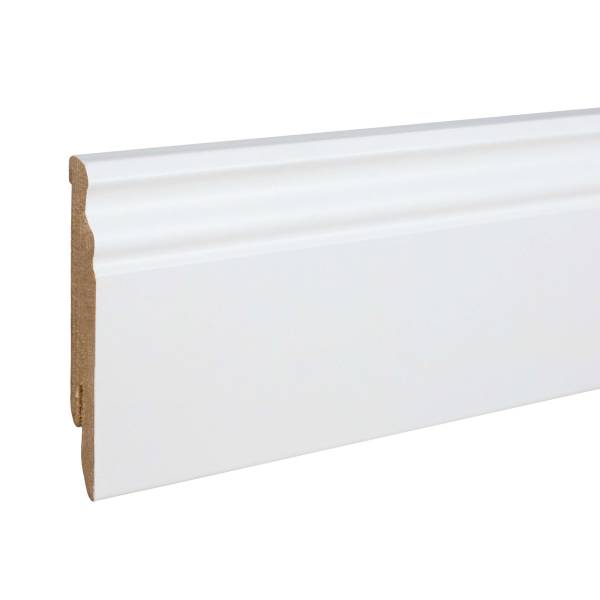 Südbrock Sockelleiste "Krefeld" 719.1678 MDF 16 x 80 x 2500 mm Weiß Berliner Profil Südbrock Sockelleiste "Krefeld" 719.1678 MDF 16 x 80 x 2500 mm Weiß Berliner Profil