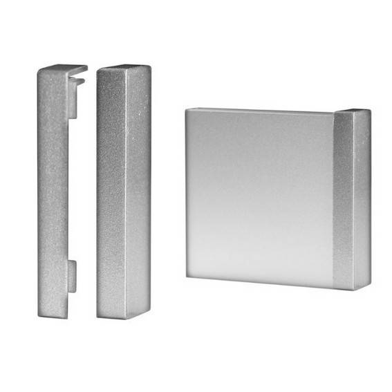 Klick Endstück für Fußleisten / Sockelleisten 6 x 15 (Aluminium silber eloxiert) Klick Endstück für Fußleisten / Sockelleisten 6 x 15 (Aluminium silber eloxiert)