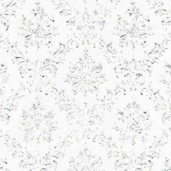 A.S. Creation | Metallic Silk | 306621 | Vliestapete | Barock | 0.53 x 10.05 m | Weiß A.S. Creation | Metallic Silk | 306621 | Vliestapete | Barock | 0.53 x 10.05 m | Weiß