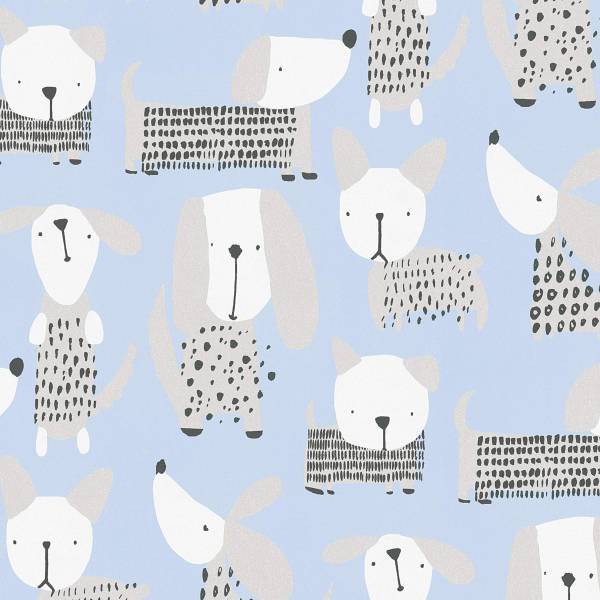 A.S. Creation | Boys & Girls 6 | 367551 | Papiertapete | Tiermuster | 0.53 x 10.05 m | Blau A.S. Creation | Boys & Girls 6 | 367551 | Papiertapete | Tiermuster | 0.53 x 10.05 m | Blau