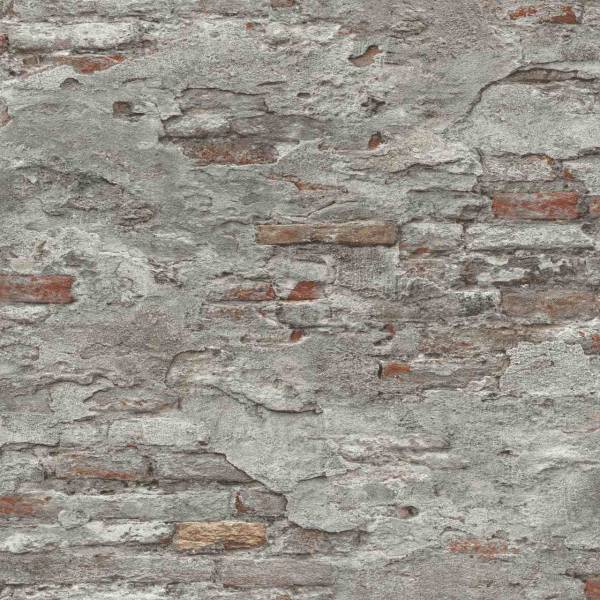 Rasch | Factory III | 939330 | Vliestapete | Steinoptik | 0.53 x 10.05 m | Grau Rasch | Factory III | 939330 | Vliestapete | Steinoptik | 0.53 x 10.05 m | Grau